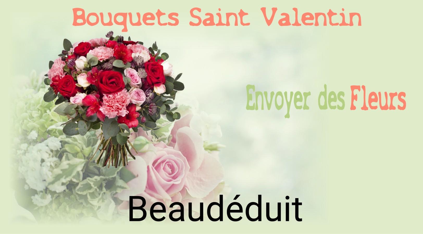 Roses de Saint-Valentin livrées à Beaudéduit